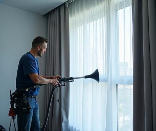 Professional curtain stain removal process equipment Matty Curtain Cleaning new-gisborne-vic
